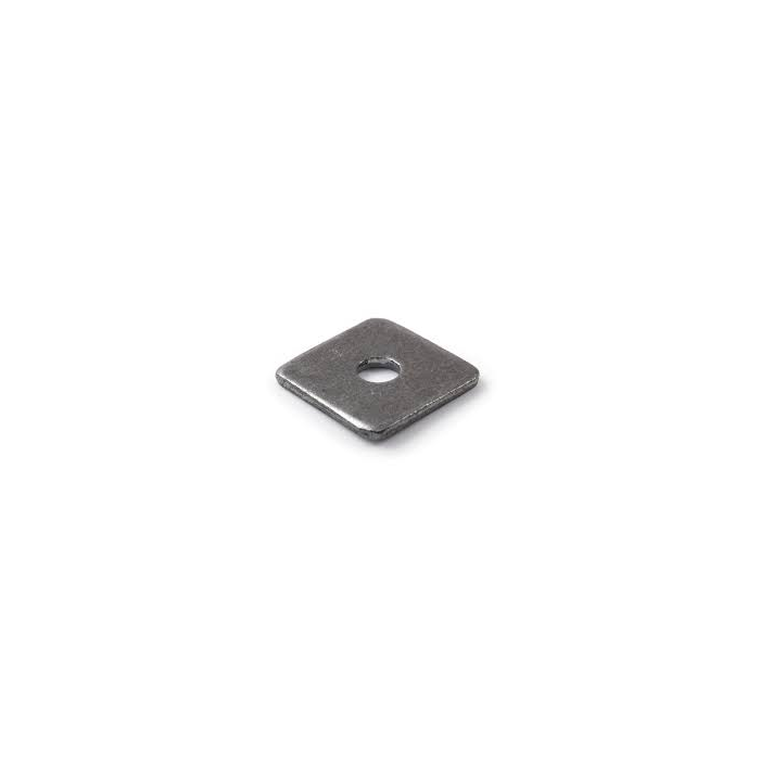 Square Plate washer 40x40mm - 13mm hole - Stainless
