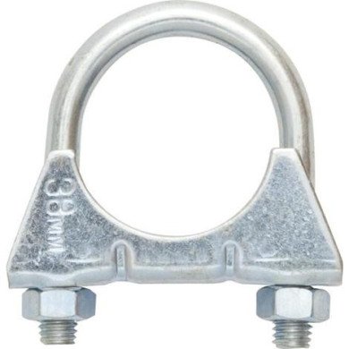 U - SOPORTE - 64mm galvanizado eléctricamente