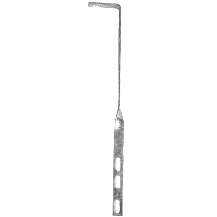S - HALTERUNG TWIST - 25X80X505mm - 4mm - feuerverzinkt