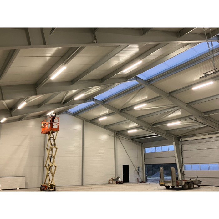 VIKING ARMATUR 25-40W/1200mm 4000K 0-10V Dæmpbar LED - IP66 Gennemfortrådet