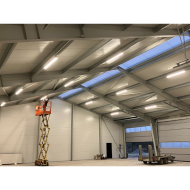 VIKING ARMATUR 50-62W/1500mm 4000K 0-10V Dæmpbar LED - IP66 Gennemfortrådet