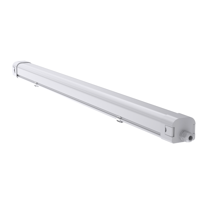 TRITON LED Luminaire 40W/1200mm 5000K - 5600lm - IP65 - Double ends input 3G 1.5mm2