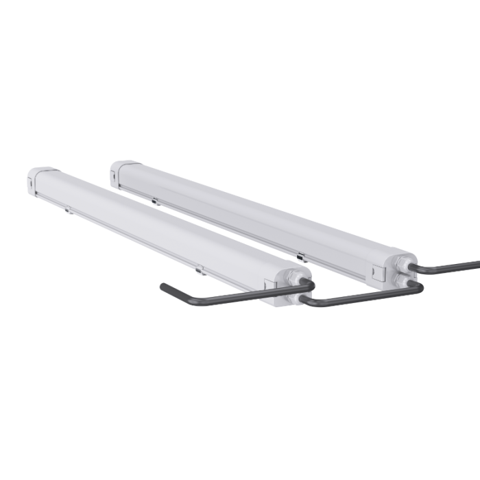 TRITON LED Luminaire 40W/1200mm 5000K - 5600lm - IP65 - Double ends input 3G 1.5mm2