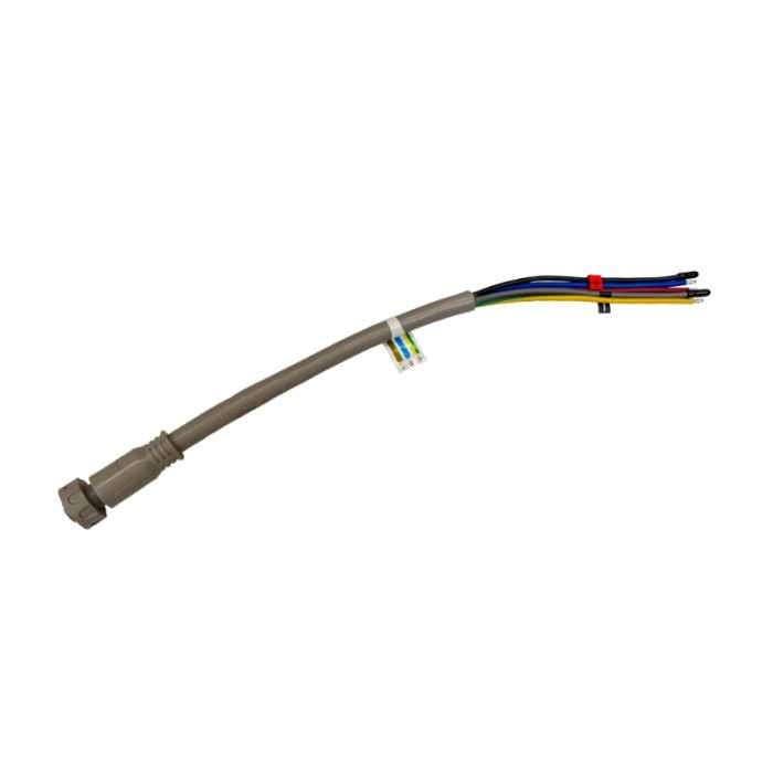 RNS P&P5 System cables™ steel mesh 5G 2,5mm² Dim+/- 900cm. (female/male)