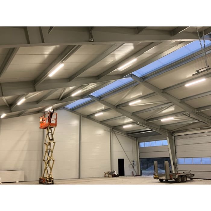 VIKING LAGER LED ARMATUR 35-60W/1500mm 4000K 6475-11100LM - IP66 Gennemfortrådet