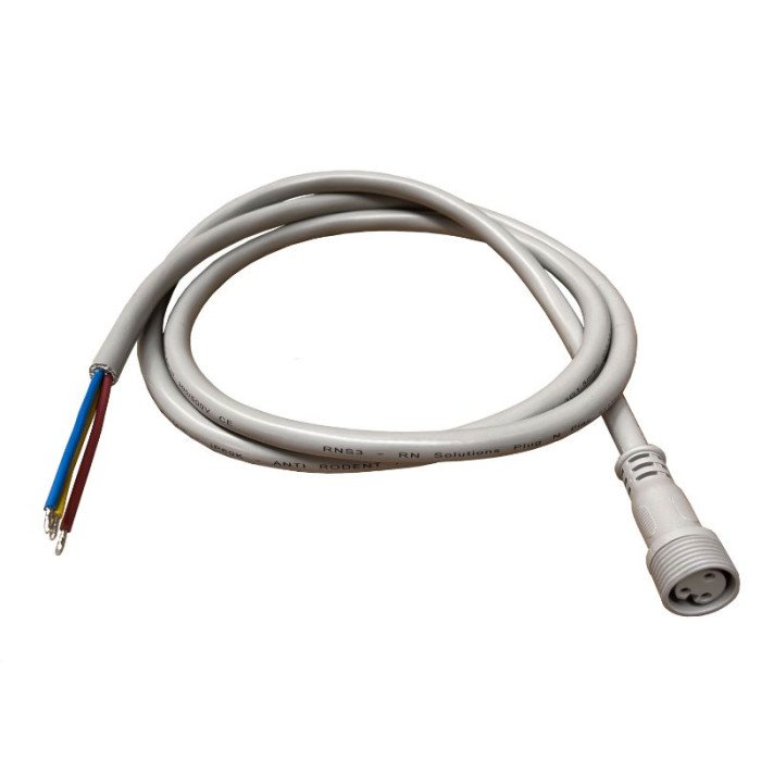 RNS UL Startkabel™ 3G 1,5mm² 150cm - öppen/P&P3 - stålnät - IP69K