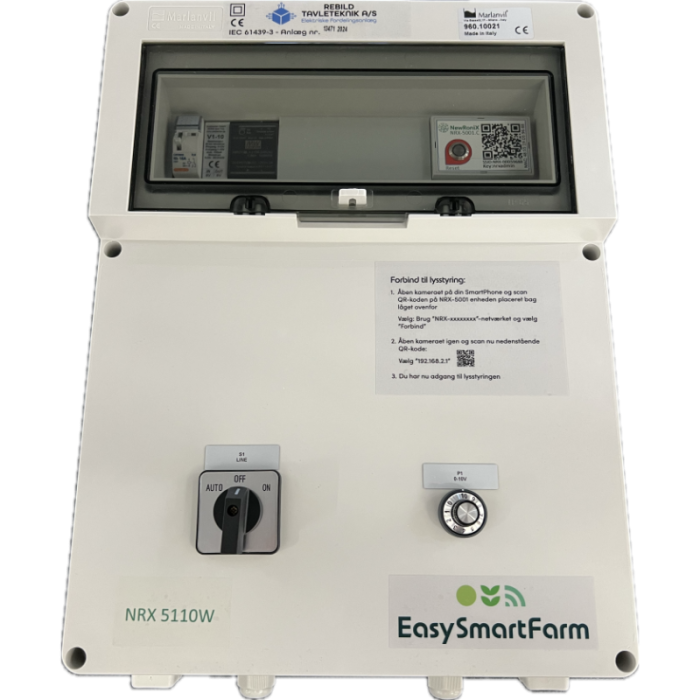 NRX 5210W PRO BOX Ljuskontroll 1 x 0-10V 