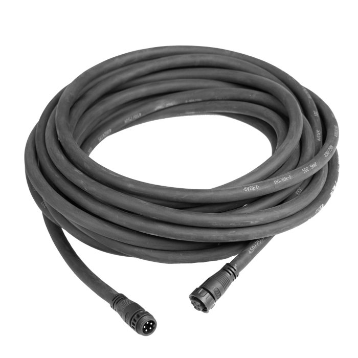 RNS P&P5 System cables™ - steel mesh - 5G 2,5mm² Dim+/- 1200cm (female/male)