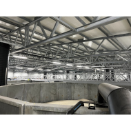 VIKING ARMATUR 50-62W/1500mm 4000K 0-10V Dimbar LED - IP66 Genomtrådad