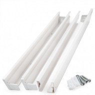 Recessed frame for recessed panel - 60x60 - Screw-free mounting