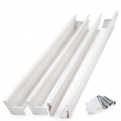 Recessed frame for recessed panel - 60x60 - Screw-free mounting